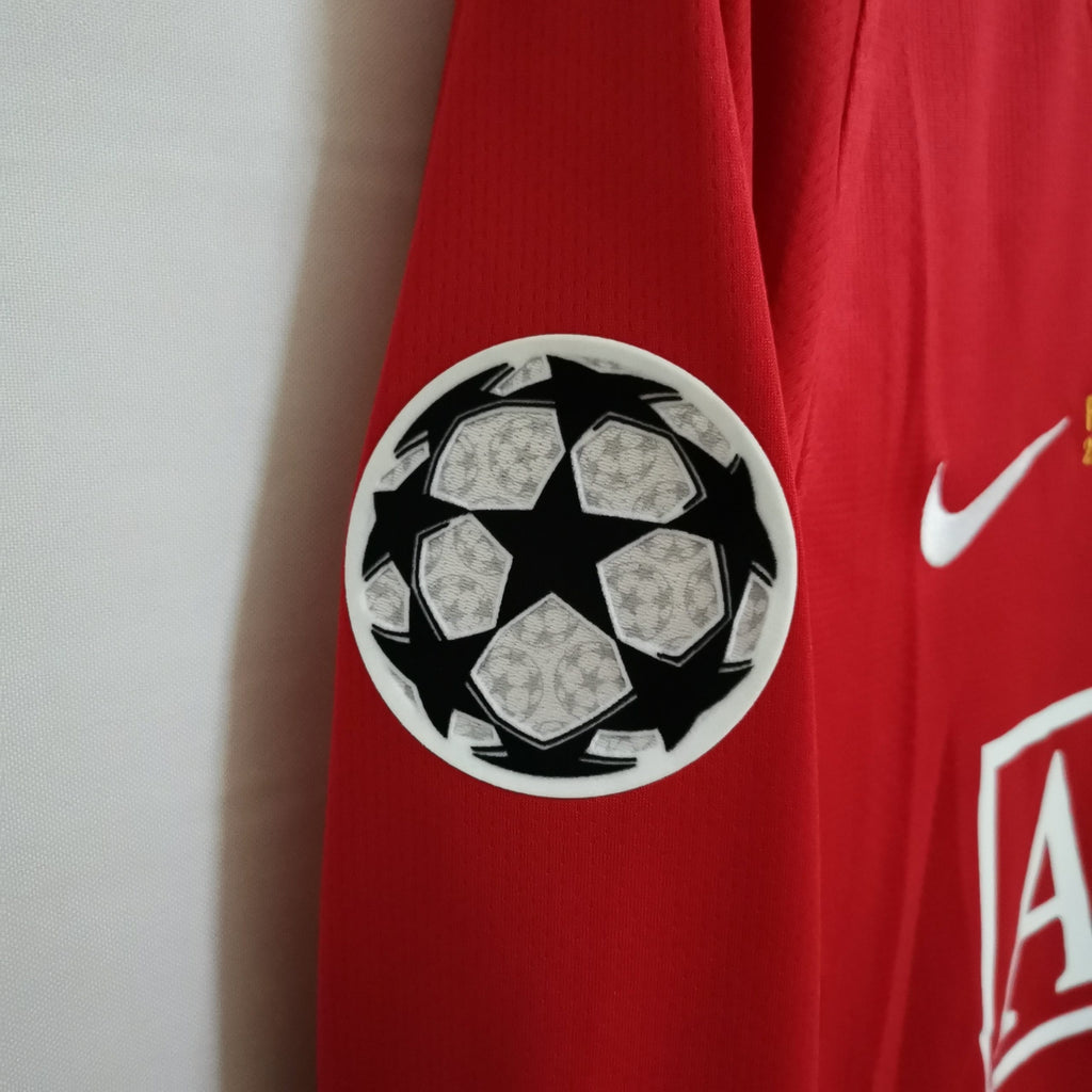 Manchester United (Ronaldo/7) 2008 – Local – Aficionado – Retro – Manga Larga